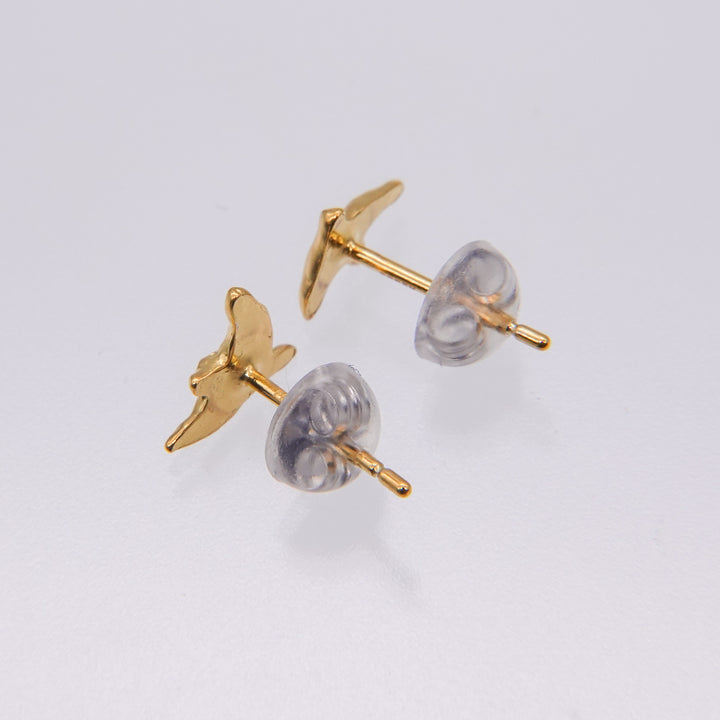 MINI PIGEON EARRINGS (Gold)