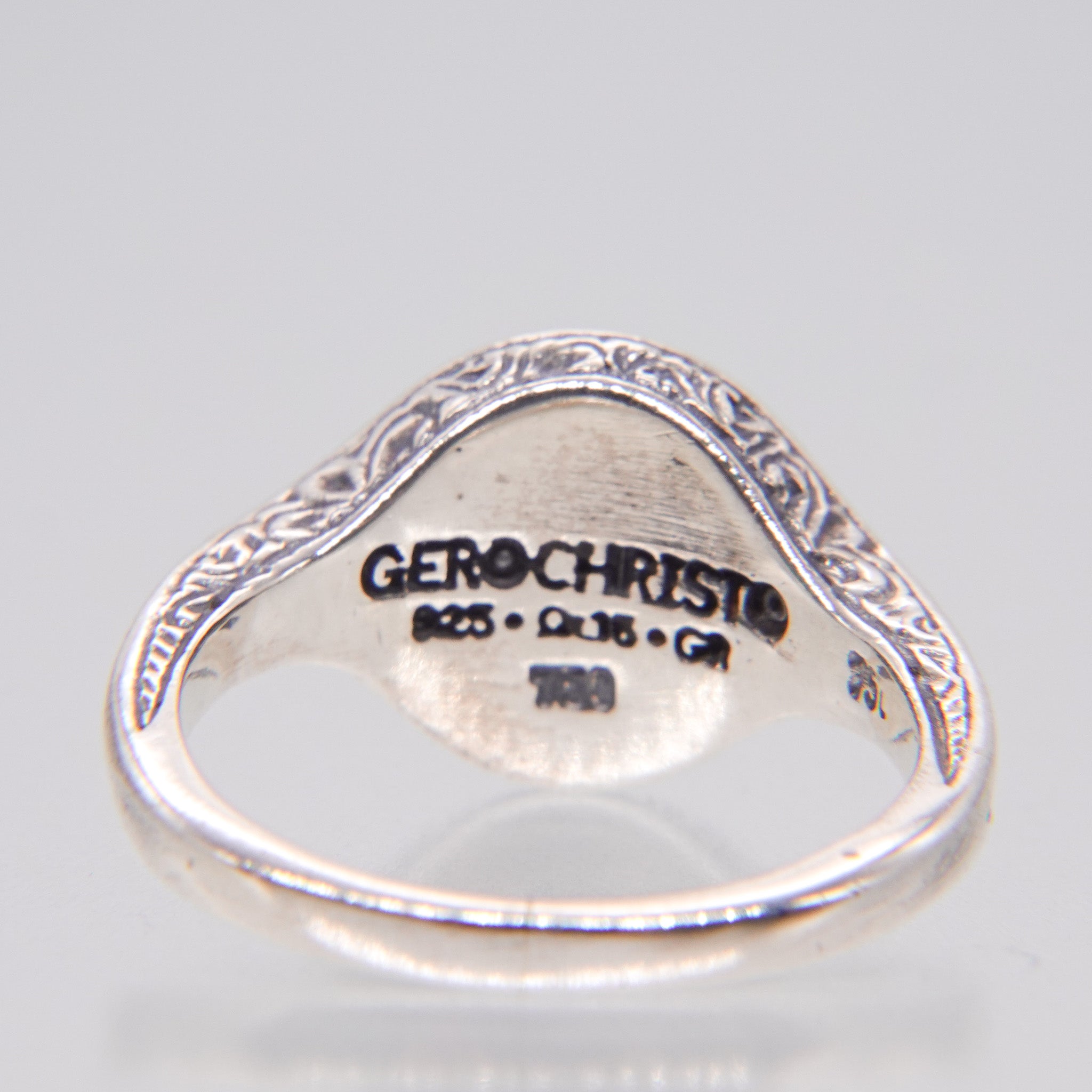 アクセサリー GEROCHRISTO Mediterranean Pinky Ring K18 Mediterranean round pinky ring in 18K Gold and sterling