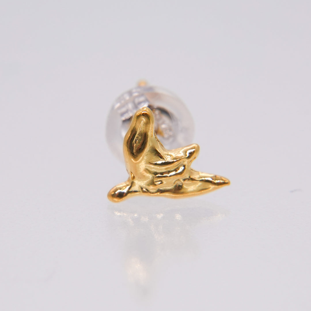 MINI PIGEON EARRINGS (Gold)