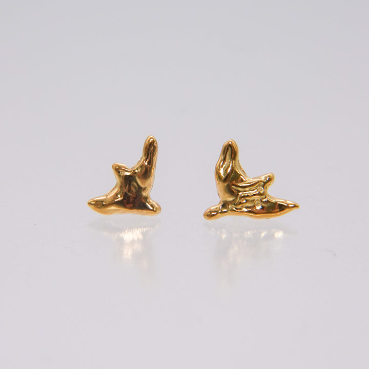 MINI PIGEON EARRINGS (Gold)