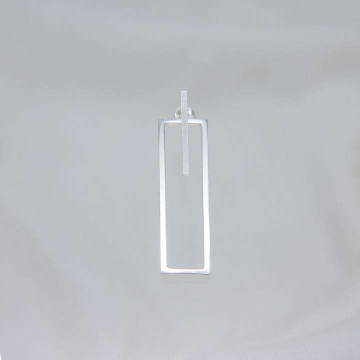 rectangular frame earrings earring(pierce)[FLDEP2]