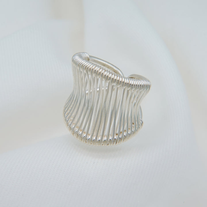karen silver ring