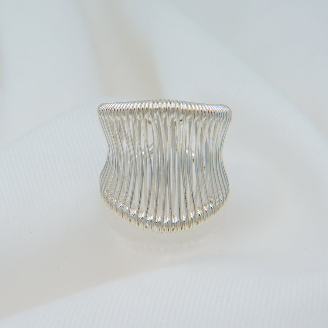 karen silver ring