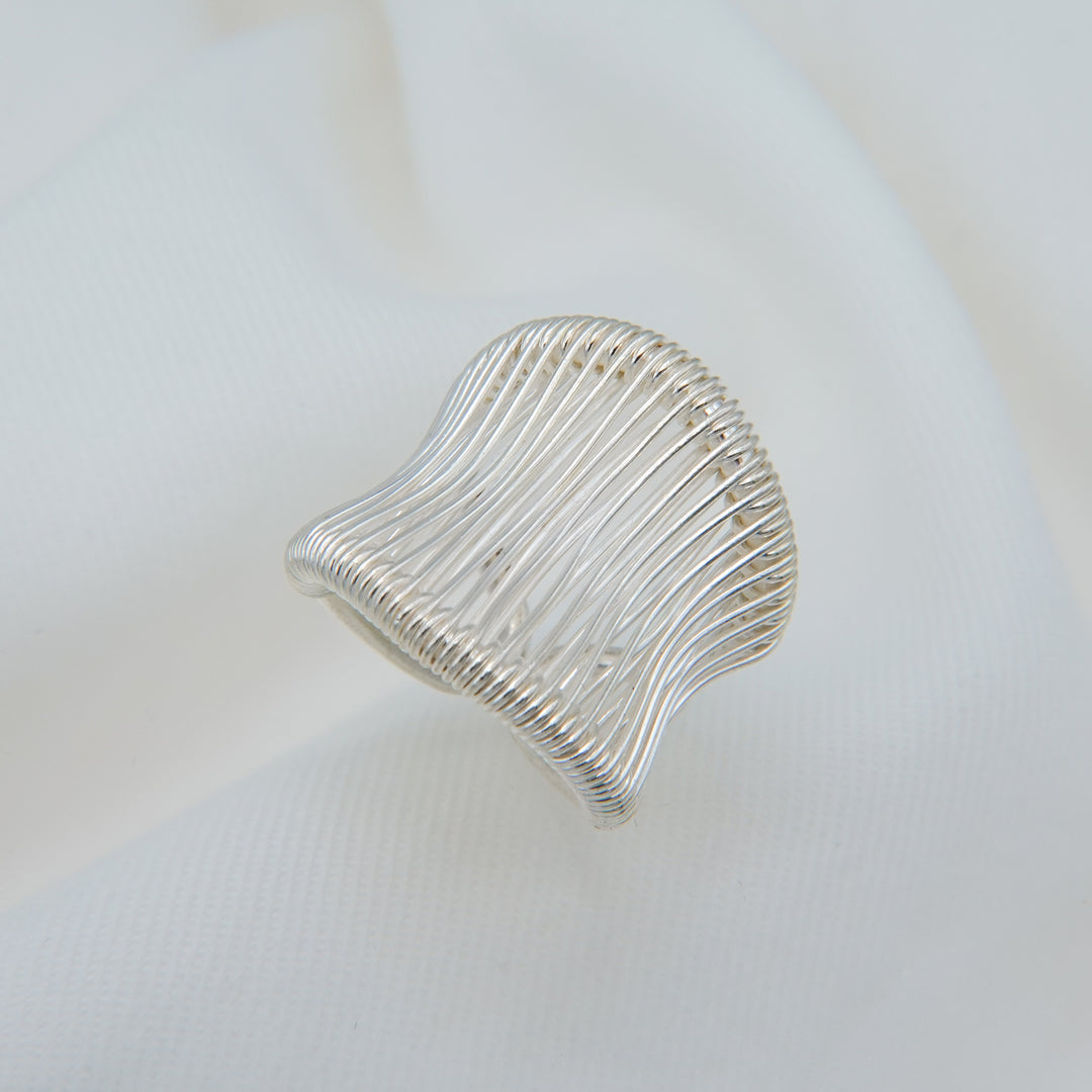 karen silver ring