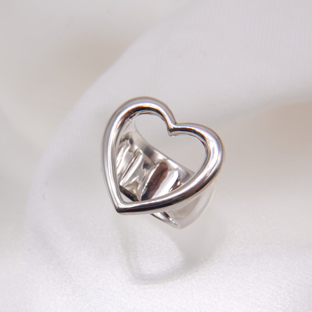 sv925 Heart pinky ring