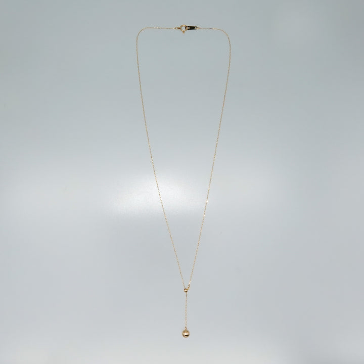 〈山〉K10朝露ネックレス