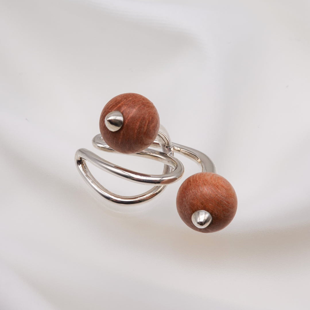 Wild Cherry 001 Earcuff