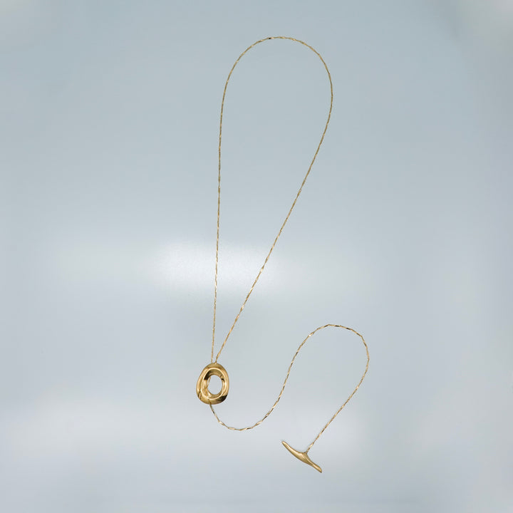 DROP PEBBLE TEARS NECKLACE