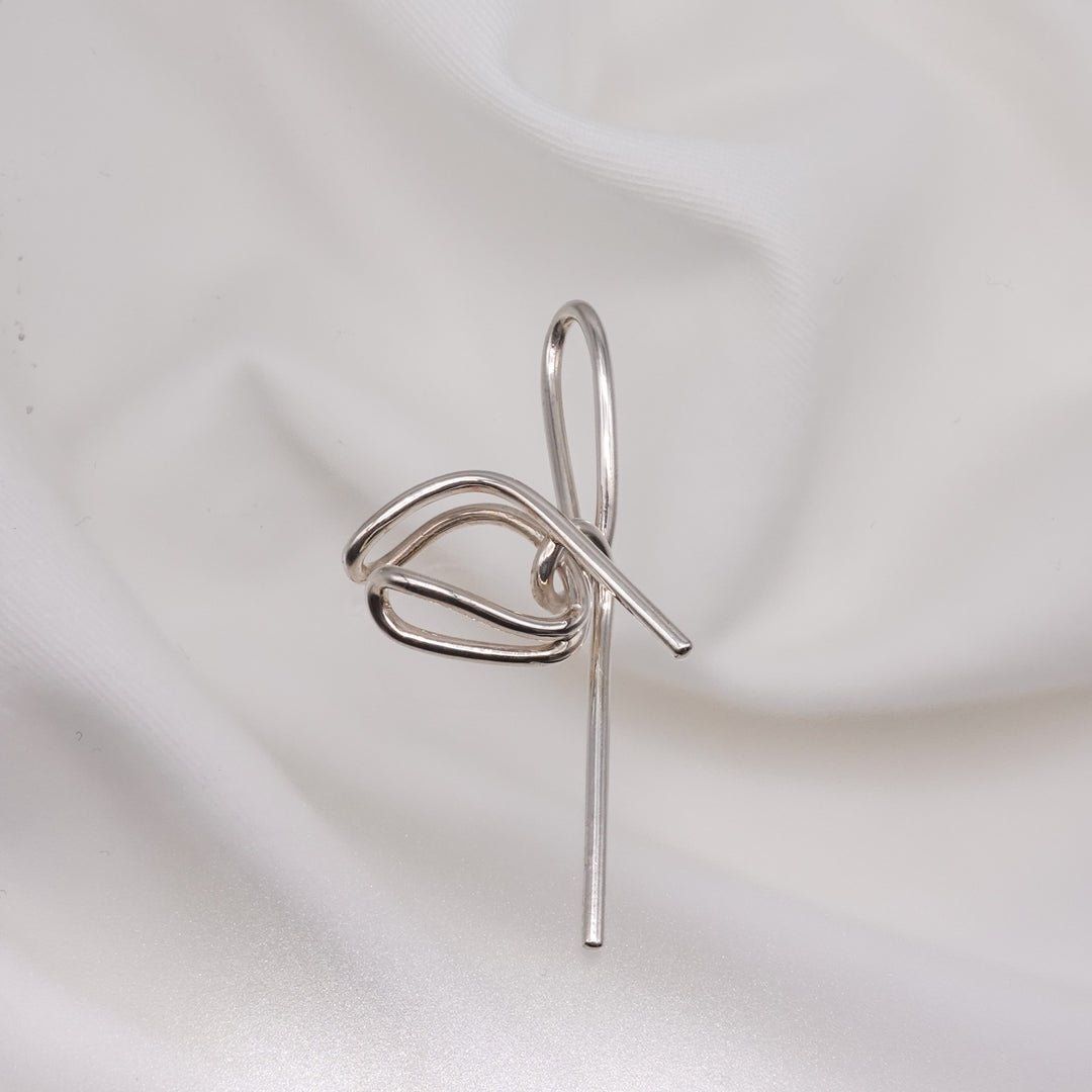 Sprout ribbon Earcuff