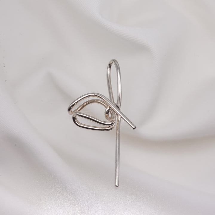 Sprout ribbon Earcuff