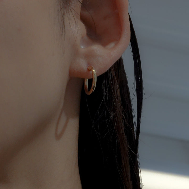 Small Gold Hoop Earrings