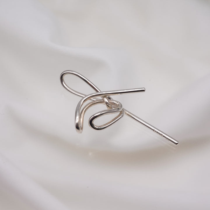 Sprout ribbon Earcuff