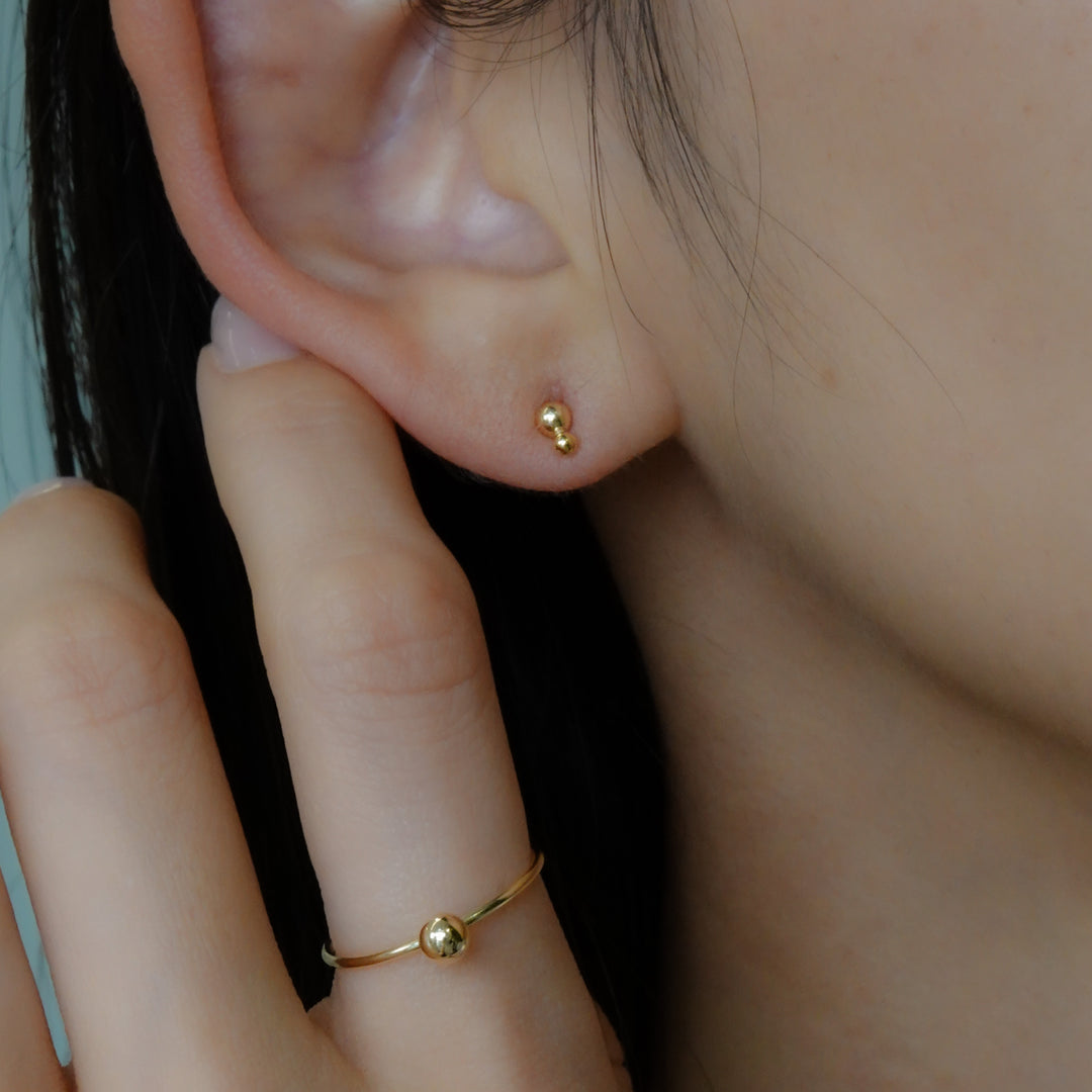 〈山〉K10朝露ピアス