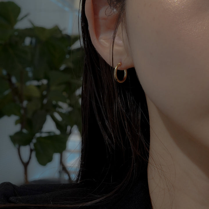 Small Gold Hoop Earrings