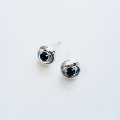 【メーカー直送】Onyx Mini Ball Earring