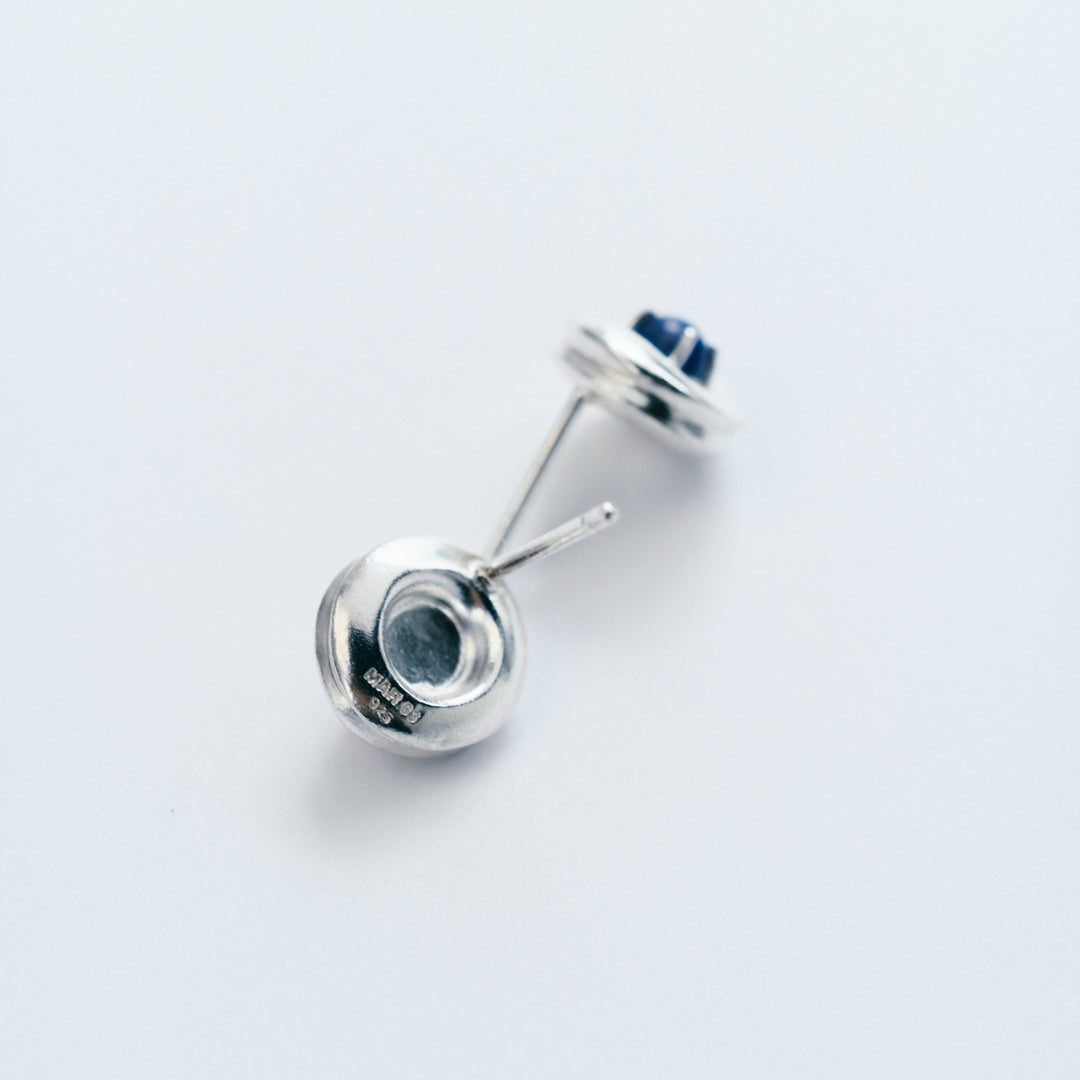 【メーカー直送】Sodalite Mini Ball Earring