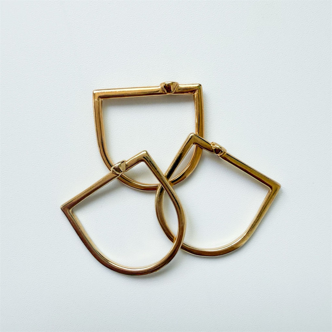 U Ring 【Green garnet】