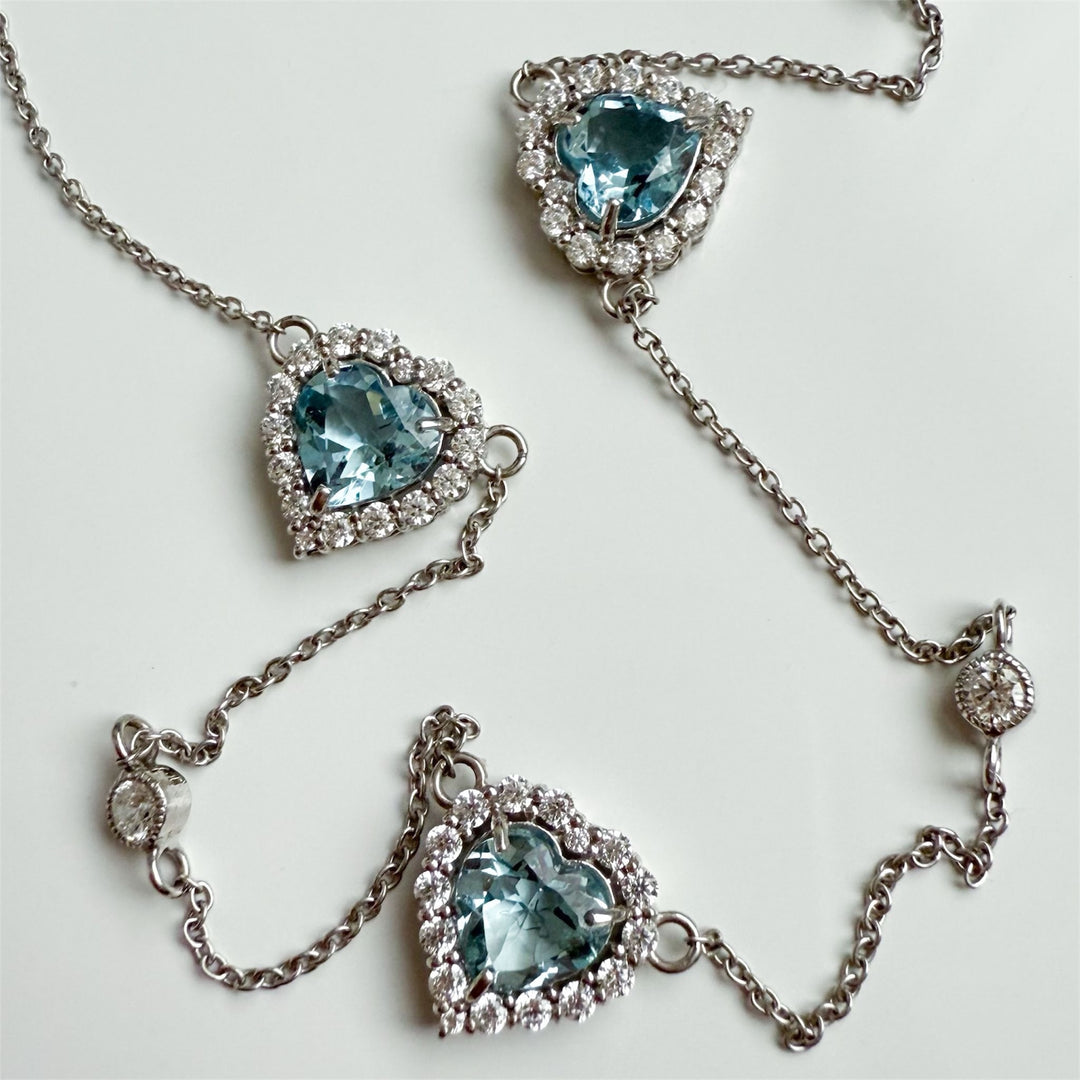 Heart Station Necklace