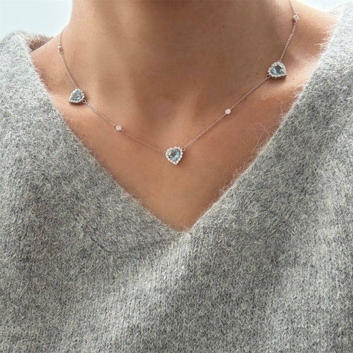 Heart Station Necklace