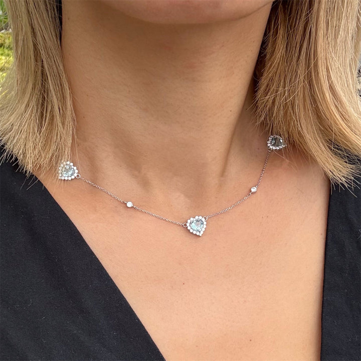 Heart Station Necklace