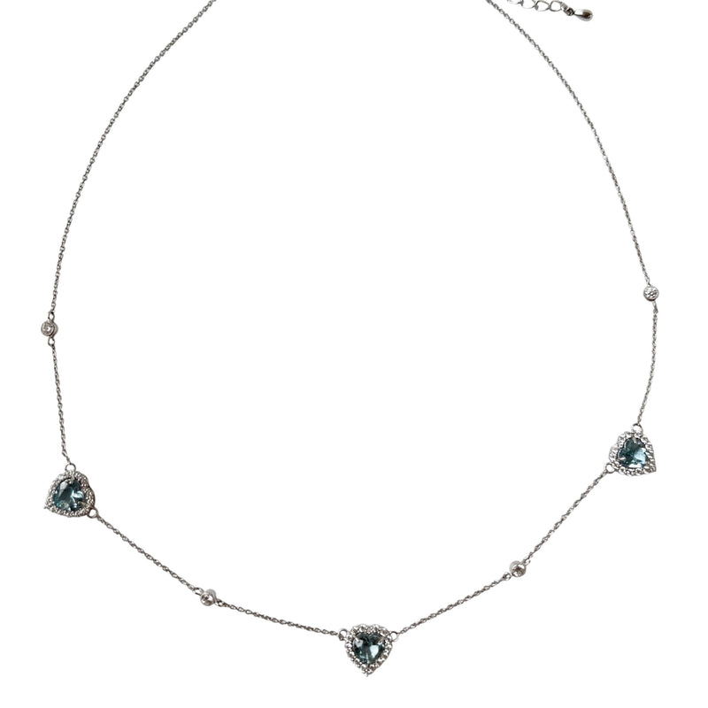 Heart Station Necklace