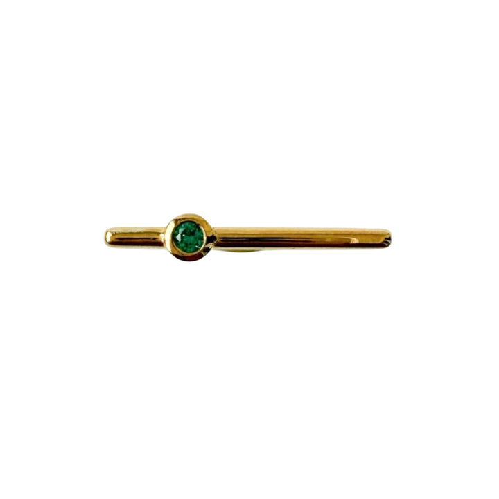U Ring 【Green garnet】