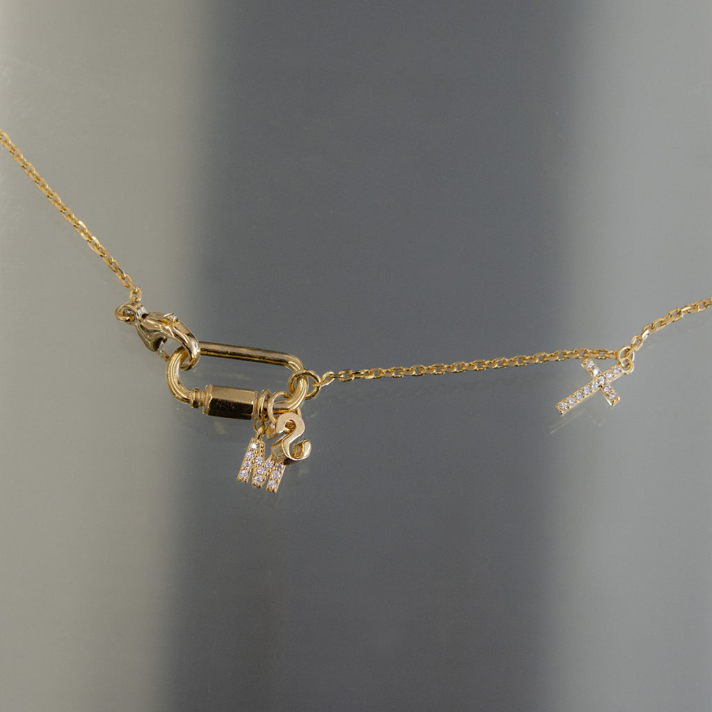 【期間限定 & 受注生産】ESSENTIAL INITIAL NECKLACE