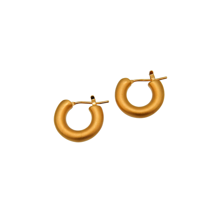 Gold(matte)pierced earrings GMA18matteピアス(マット仕上)