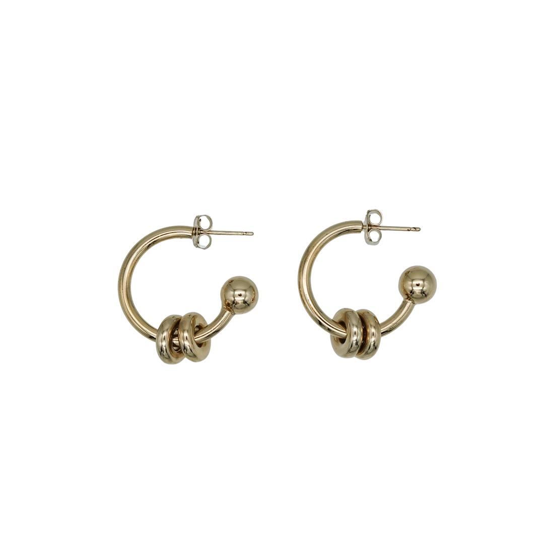 ALAN EARRINGS (Gold) – unigem ALAN EARRINGS (Gold) – unigem