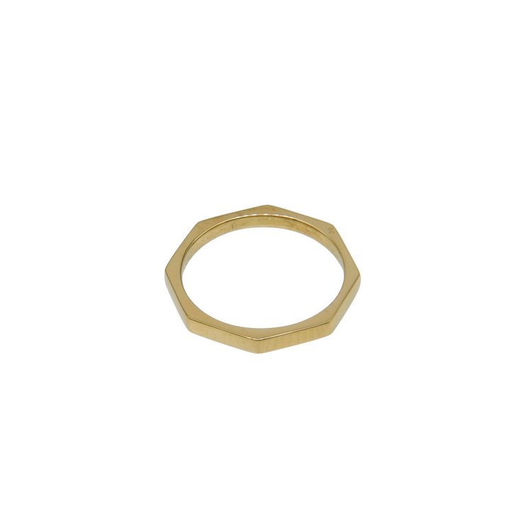 "Octagon" ring (GOLD)