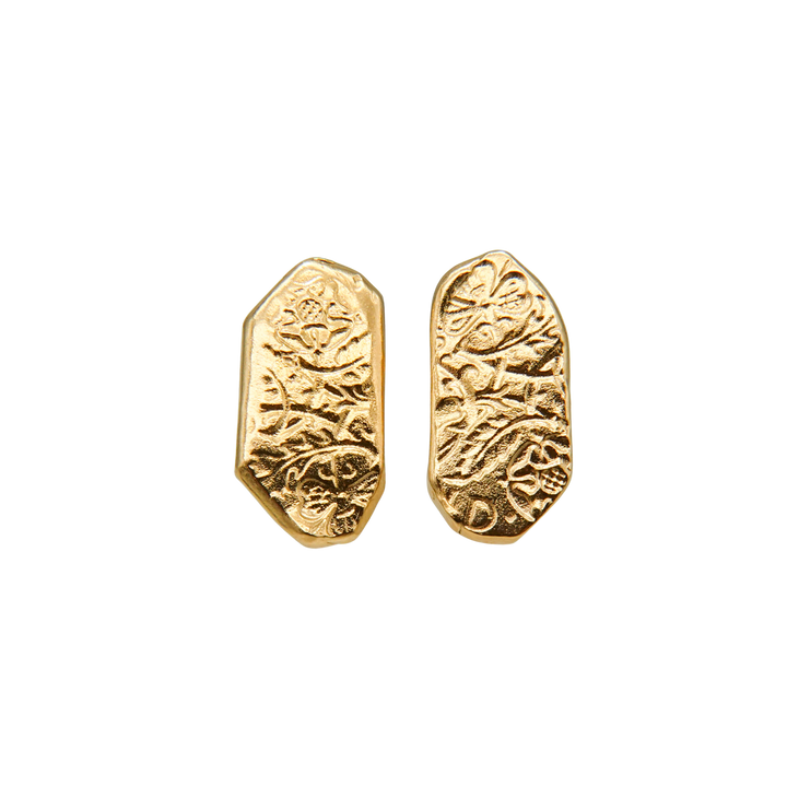 ラッキーチャームピアス(Gold)_ナロー