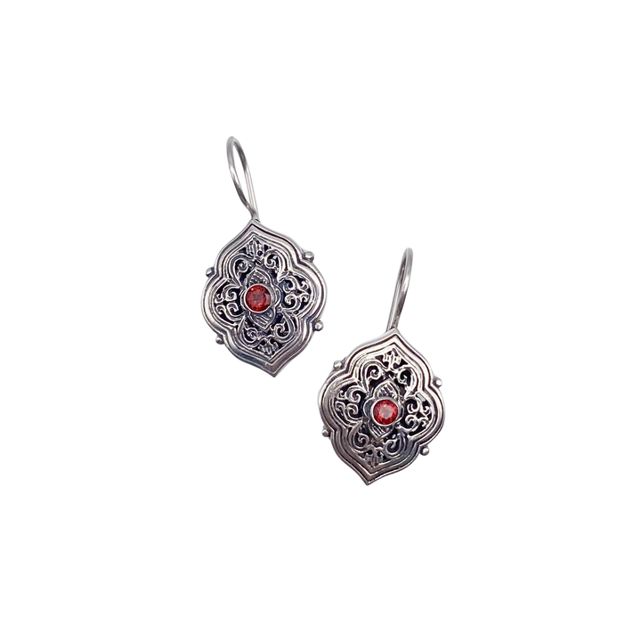 Byzantine earrings in sterling silver_1360