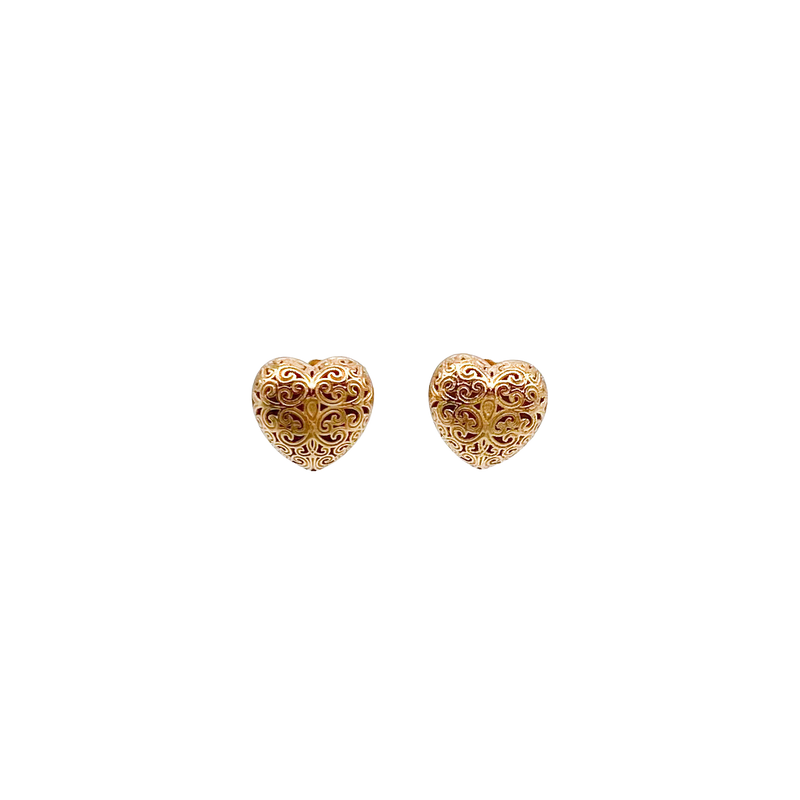 Kallisto tiny heart stud earrings in sterling silver_E1035G