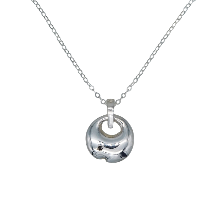 Charm Necklace-Full Moon
