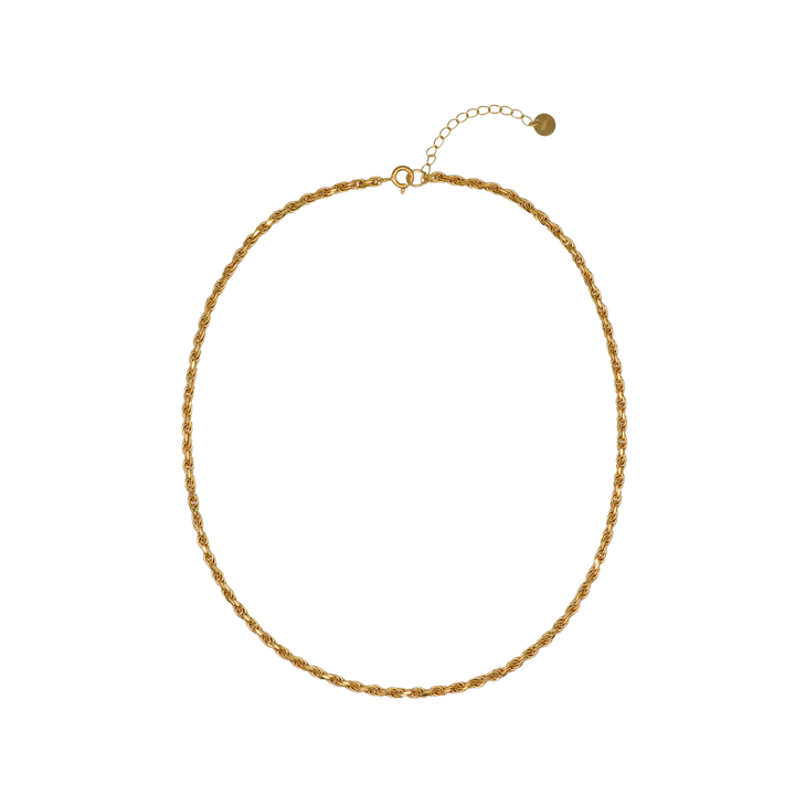 SIMPLE LAYERED M NECKLACE