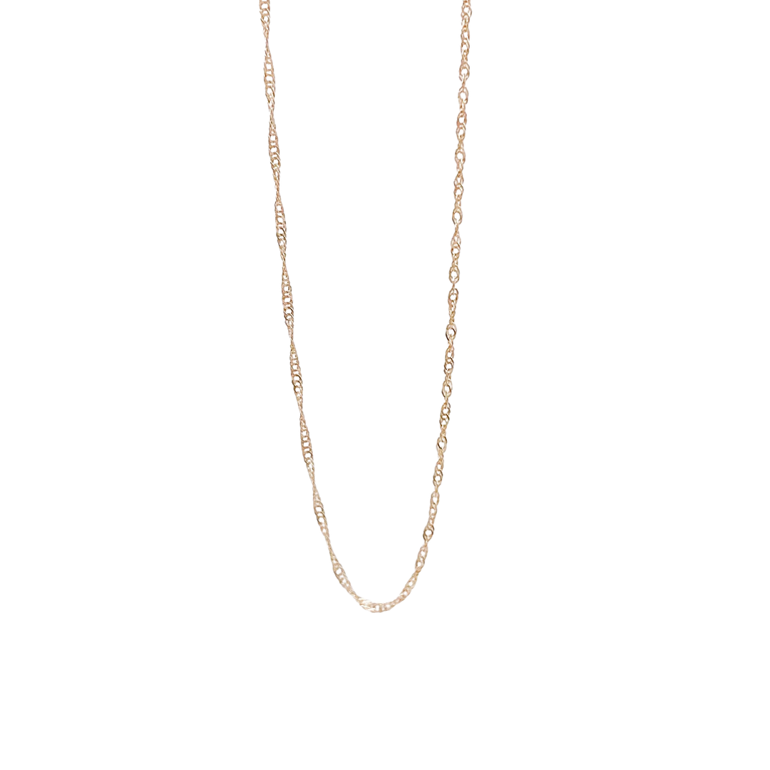 K10 TWIST CHAIN NECKLACE – unigem K10 TWIST CHAIN NECKLACE – unigem
