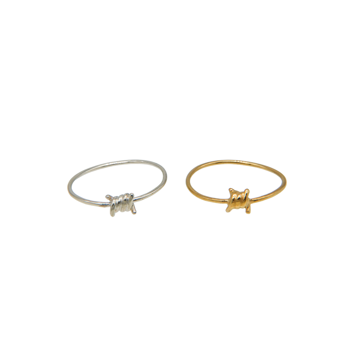 有刺鉄線リング