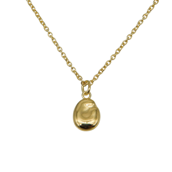 "Bean" charm necklace (GOLD)