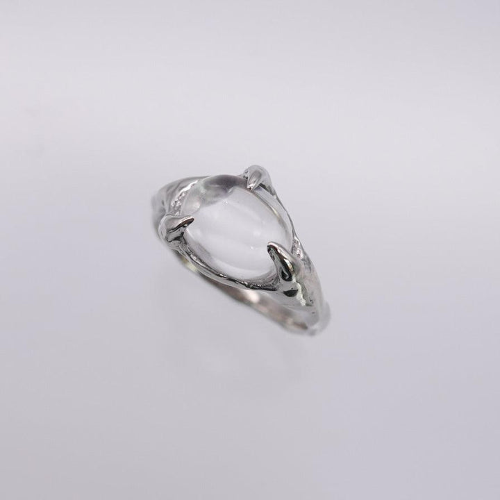 oval stone ring 10x8_crystal