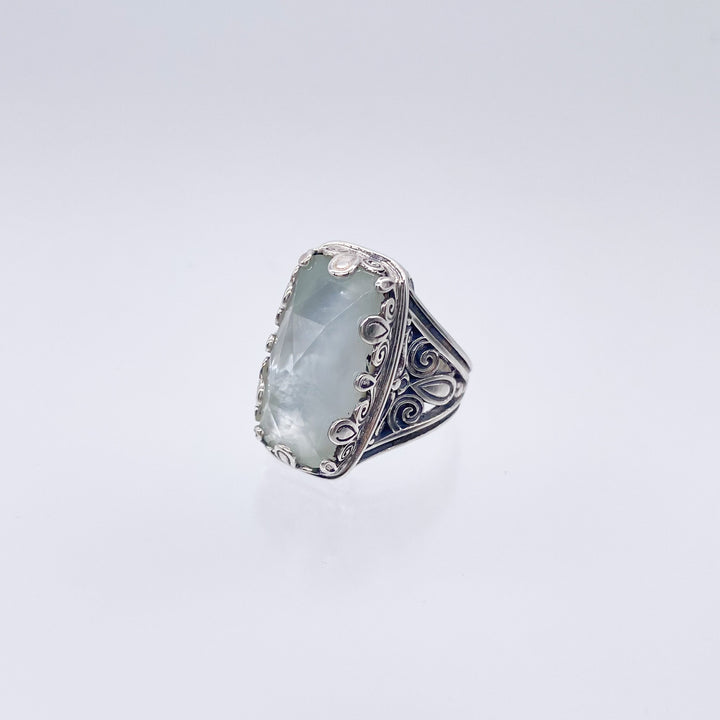 Aegean colors ring in sterling silver_2874