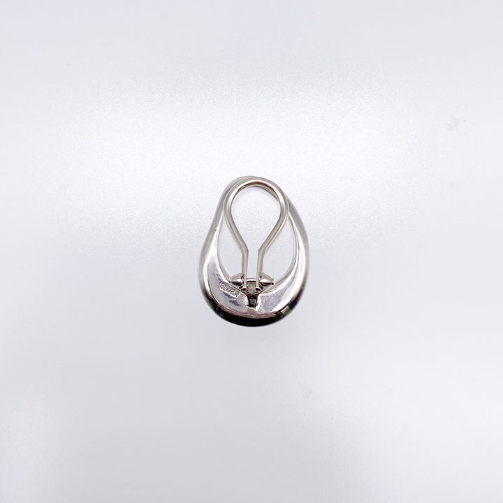 oval S earring