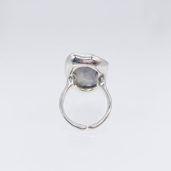 Blue Scheelite Ring (#11)