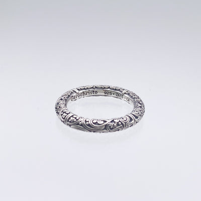 Band ring in Sterling silver_20216