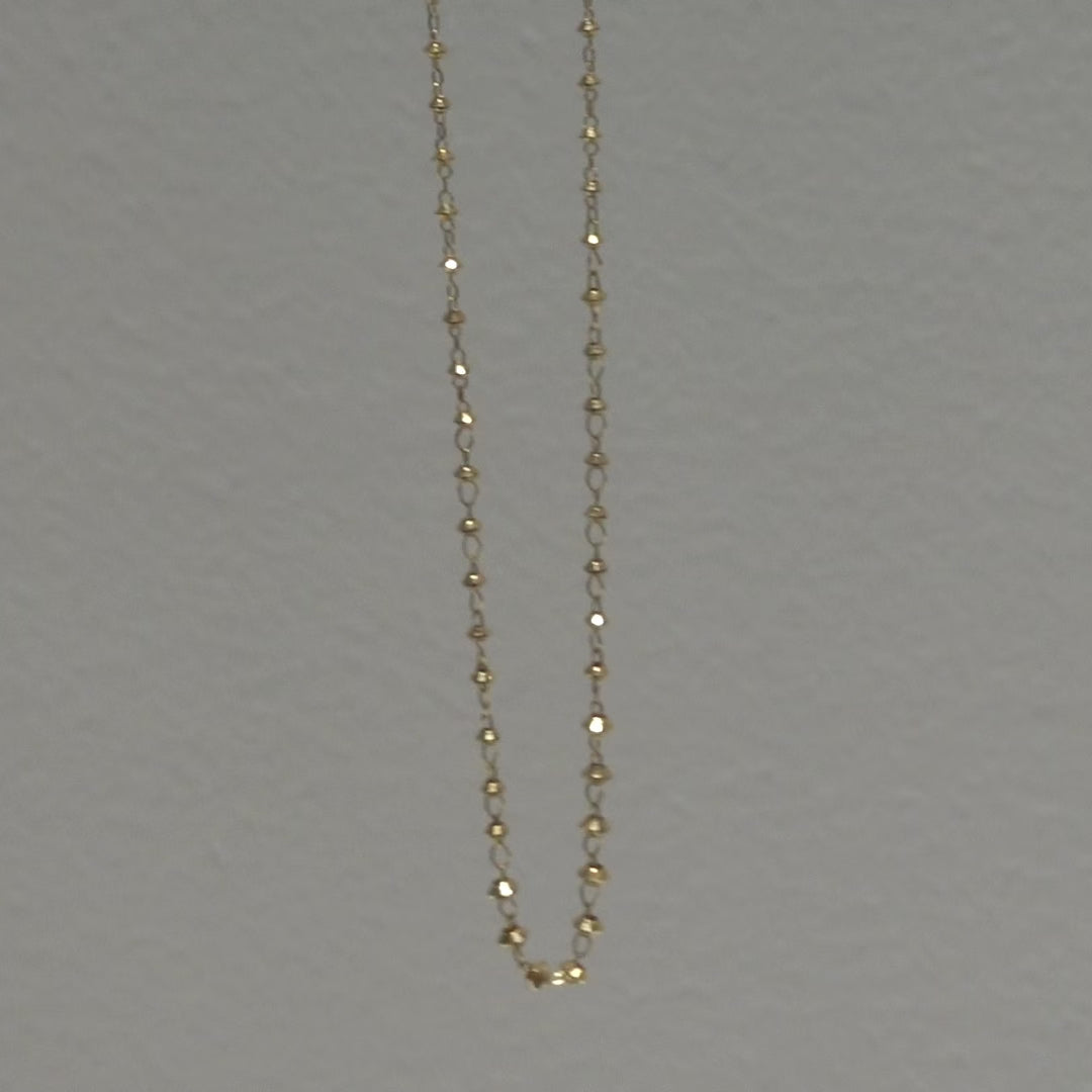 18K Adjustable Shimmer Necklace