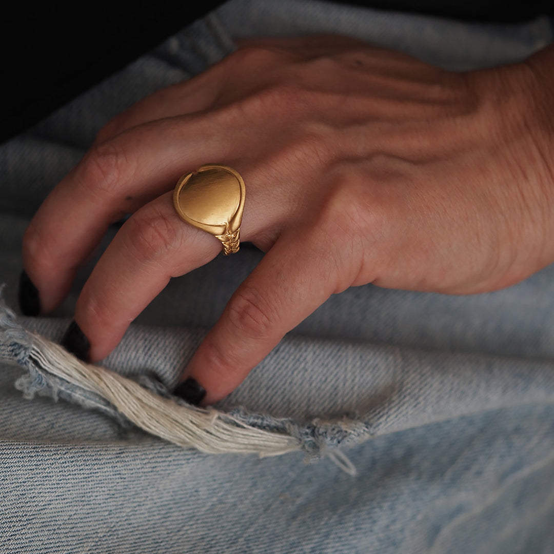 Signet Plate Ring