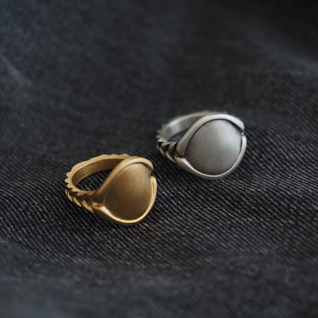 Signet Plate Ring