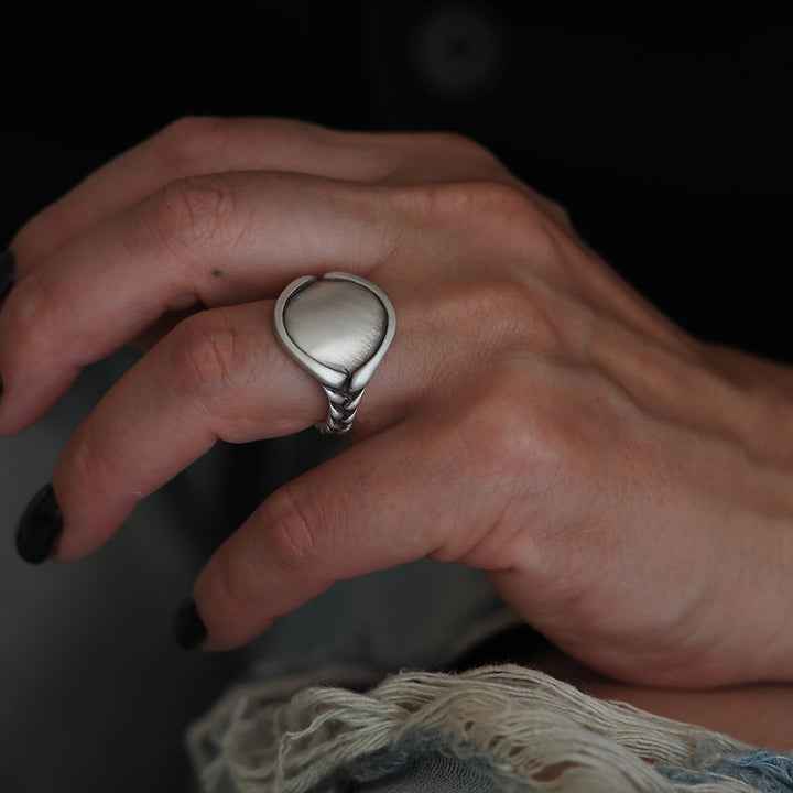 Signet Plate Ring