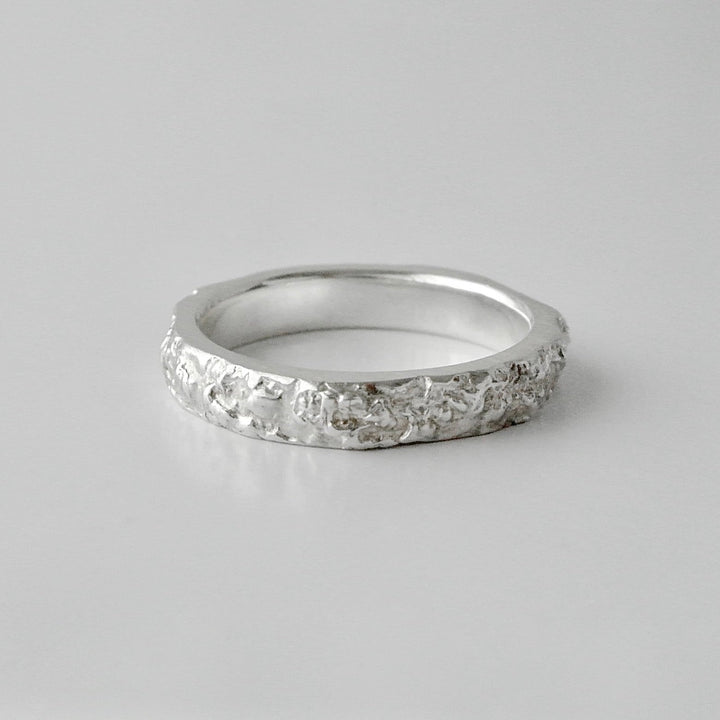 Stone ring 1 -hard- (SILVER)