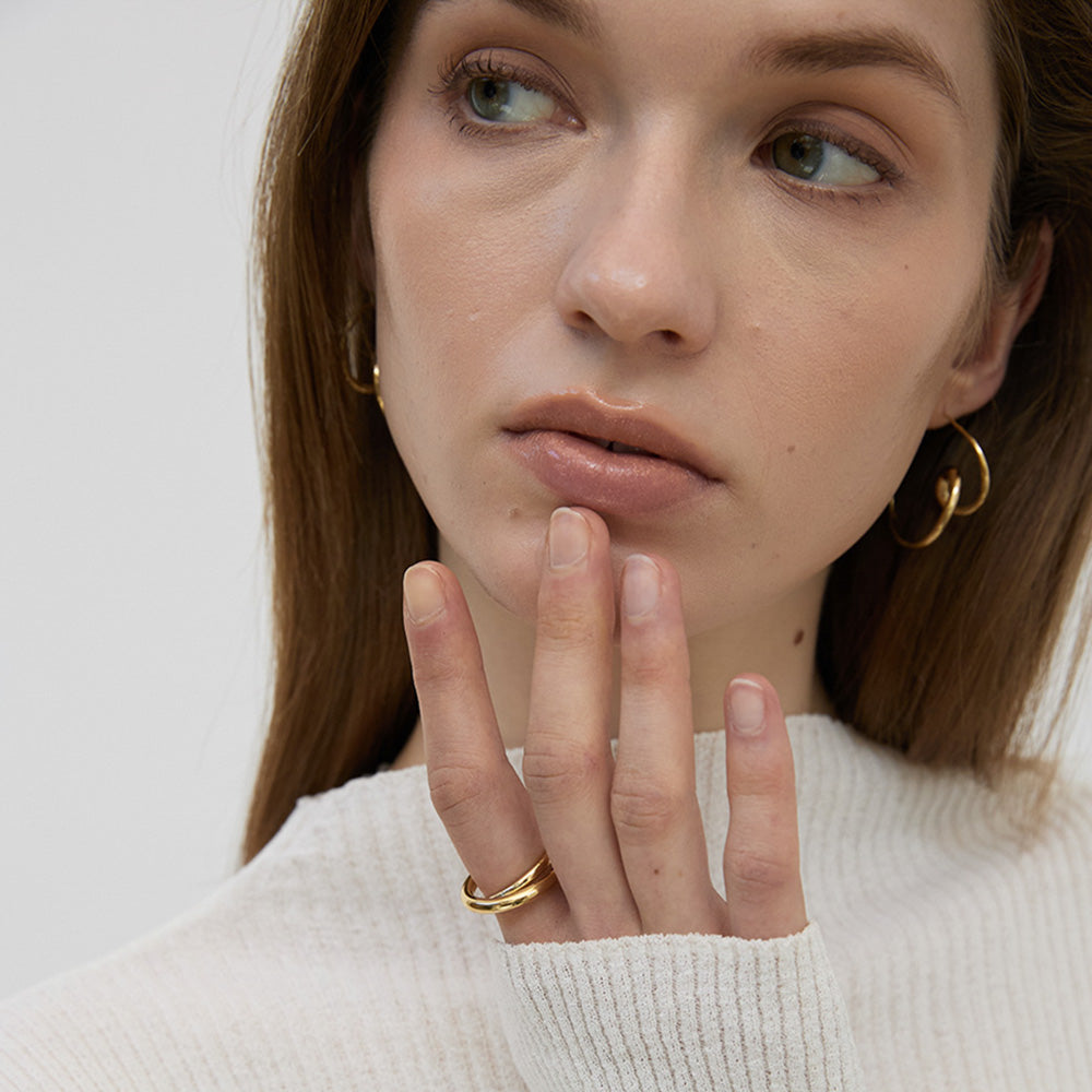 【期間限定 & 受注生産】CONNECT LINE EARRING