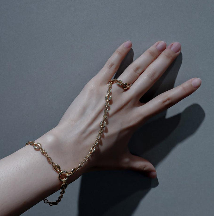 8hole bracelet chain ring-bracelet-FLYNK-unigem